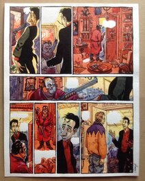 La Planche Originale de Chauzy au Format entier Sans Son Calque des Textes . La Planche Originale de Chauzy au Format entier Sans Son Calque des Textes .