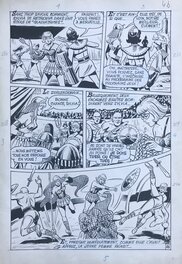 Juan Martínez Osete - Sylvia gladiatrice dans Vick n° 23 pl 46 - Comic Strip