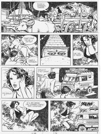 Milo Manara - Hp e Bergman pag 93 - Planche originale