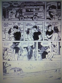 Milo Manara - Hp e Bergman pag 94 - Planche originale