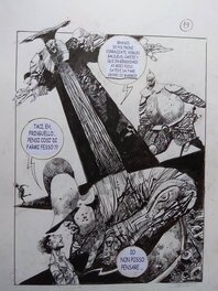 Sergio Toppi - Toppi Galileus - Planche originale