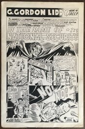 Dick Ayers - G. Gordon Liddy : Agent of C.R.E.E.P. - Planche originale