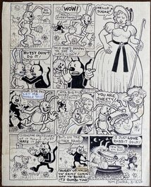 Kim Deitch - Waldo the Cat - Planche originale