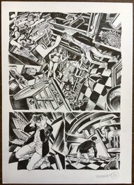 Paolo Martinello - Dylan Dog n. 392 Il primordio - Planche originale