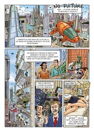 Planche 1 final BD "No futur" collectif NEKOMIX 10 FUTUR Planche 1 final BD "No futur" collectif NEKOMIX 10 FUTUR