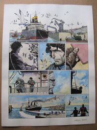 Enrique Breccia - Les Sentinelles  planche 61 tome 3 AVRIL 1915 YPRES - Comic Strip