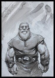 Pierre-Denis Goux - Mjöllnir - Illustration originale