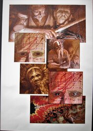 Paul Johnson - Hellraiser Nightbreed Jihad 2 - Planche originale