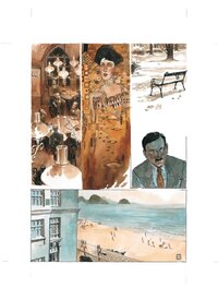 Guillaume Sorel - Les derniers jours de Stefan Zweig - Planche originale