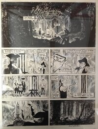 Planche original du crayonné Planche original du crayonné