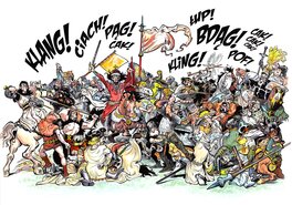 Slawomir Kiełbus - Battle of Grunwald - Mise en couleur