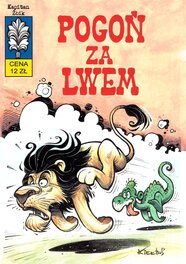 Slawomir Kiełbus - Captain Żbik - Chasing a lion - Couverture originale