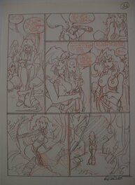 Crayonné El Arka planche 36