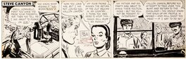 Milton Caniff - Steve Canyon - Planche originale