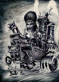 Alambic rat (Pin-up kustom Normande)