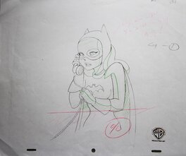 Bruce Timm - Batgirl - Original art