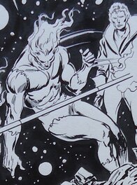 Beyonder vs Firelord Beyonder vs Firelord