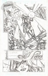 Adriana Melo - Ms. Marvel #30 p.01 by Adriana Melo - Planche originale