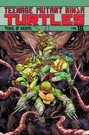 Couverture originale TMNT TPB Vol. 18 Couverture originale TMNT TPB Vol. 18