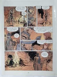 Yves Swolfs - Mise en couleur originale Durango n°7 Loneville planche 33 - Comic Strip
