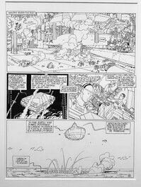 Moebius - L’Incal - T.1 - "L’Incal Noir" - Planche originale