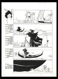 Christian Gine - Neige de Gine et Convard - Planche originale