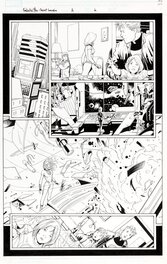 Barry Kitson - Secret Invasion : Fantastic Four #1 P6 - Comic Strip