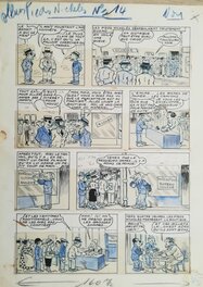 Louis Forton - Les Pieds Nickelés Tome 14 - Planche originale