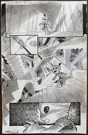 Flaviano Armentaro - I'am groot "The Forgotten Door: Part 4" - Planche originale