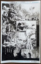 Mike Perkins - Swamp Thing Halloween Spectacular #1 - Planche originale