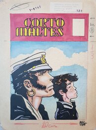Couverture originale Corto Maltese magazine argentin