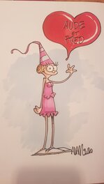 Dédicace de Adam dans Game Over tome 2