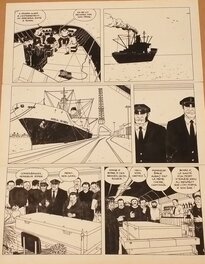 Stéphane Dubois - Dubois - Boulevard de la soif - Mérite maritime - Planche originale