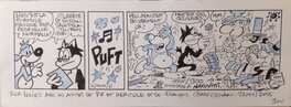 François Corteggiani - Strip Pif & Hercule - hommage Jacovitti - Comic Strip