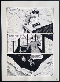 DC Thompson - Le grand saut, Cat Madden, planche remontée Artima - Planche originale