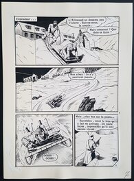 DC Thompson - Le grand saut, Cat Madden, planche remontée Artima - Comic Strip