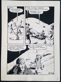 DC Thompson - Le grand saut, Cat Madden, planche remontée Artima - Comic Strip