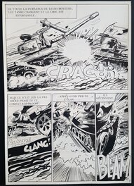 DC Thompson - Le seul survivant, Cat Madden, planche remontée Artima - Comic Strip