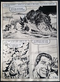 unknown - Plus de place pour descendre, planche remontée Artima - Comic Strip