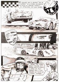 Christophe Dépinay - Le pilote de l'ombre-Bruce Coventry - Planche originale