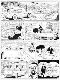 Arthur Piroton - Jess Long SILICIUM VALLEY p01 • Corvette - Planche originale