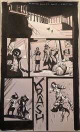 Juan E. Ferreyra - Spider-Man  Noir # 2 page 19 - Original Illustration