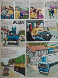 Peter Glay - Bd - Martin TORET et les routiers - Comic Strip