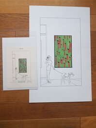 Vue d'ensemble avec l'ex-libris Vue d'ensemble avec l'ex-libris