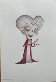 Christopher Uminga - Uminga - Dracula - Illustration originale