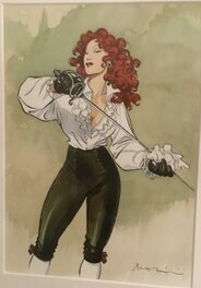 Enrico Marini - Le Scorpion - Original Illustration