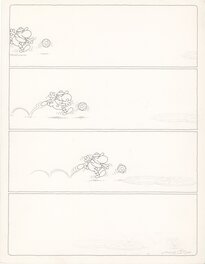 Guillermo Mordillo - Playing football - Comic Strip