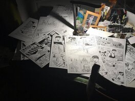 Quand elle était encore sur le bureau d’André Taymans. Quand elle était encore sur le bureau d’André Taymans.