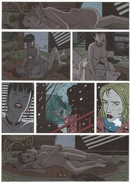 La planche 22 du tome 2 (Contrat 48-A) avec l’ombre des persiennes. La planche 22 du tome 2 (Contrat 48-A) avec l’ombre des persiennes.