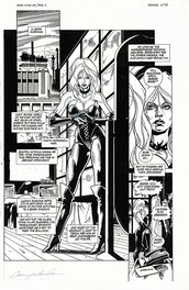 Chris Warner - Barb Wire "Ace of Spades" - Issue #2 planche 3 (SPLASH) - Planche originale